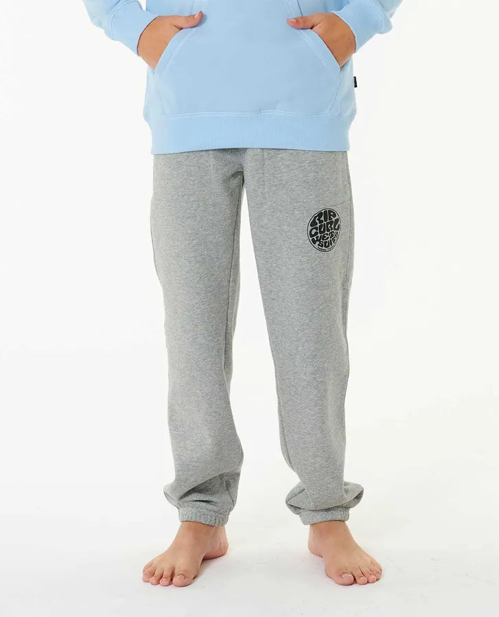 Rip Curl Icons Of Surf Trackpant-Boy | Grey Marle