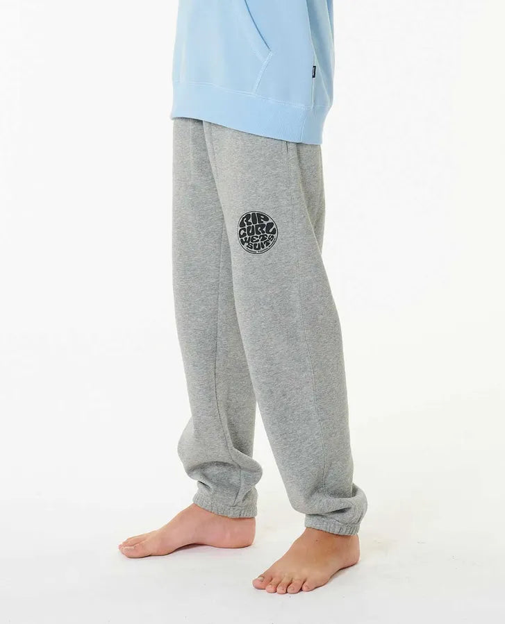 Rip Curl Icons Of Surf Trackpant-Boy | Grey Marle