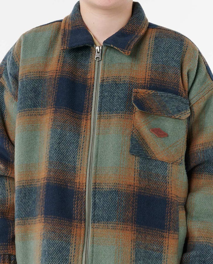 Rip Curl - Surfer Lined Boys Jacket | Deep Forrest