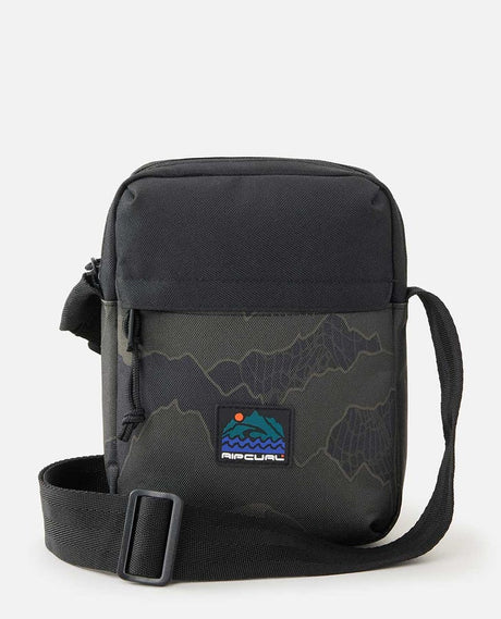 Rip Curl - No Idea Search Camo Pouch Bag | Black/Olive