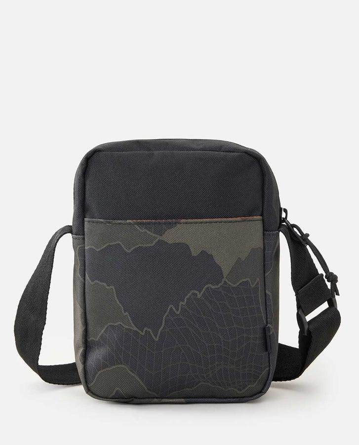 Rip Curl - No Idea Search Camo Pouch Bag | Black/Olive