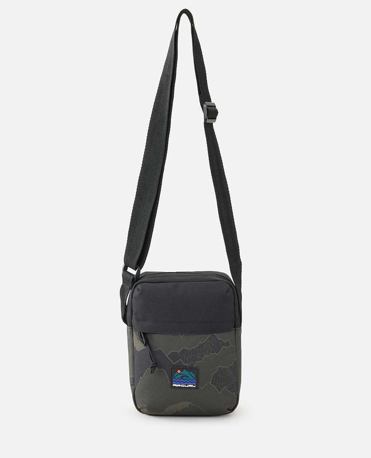 Rip Curl - No Idea Search Camo Pouch Bag | Black/Olive