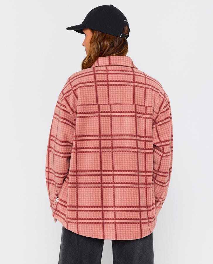 Rip Curl - Pacific Rider Polar Shirt | Burgundy