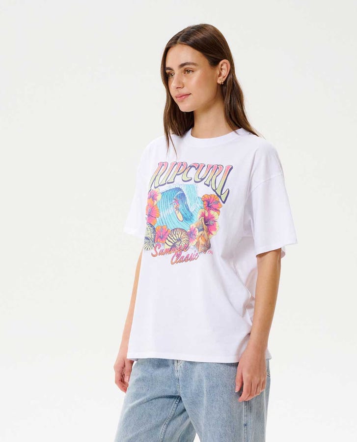Rip Curl - Hawaii Classic Heritage Tee | White