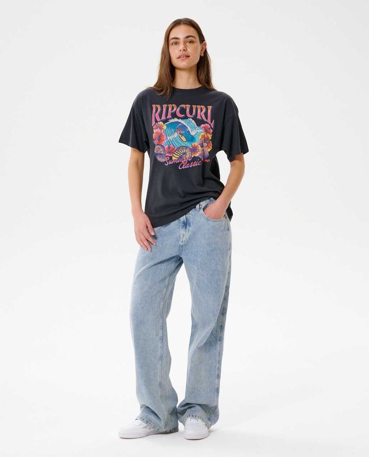 Rip Curl - Hawaii Classic Heritage Tee | Washed Black