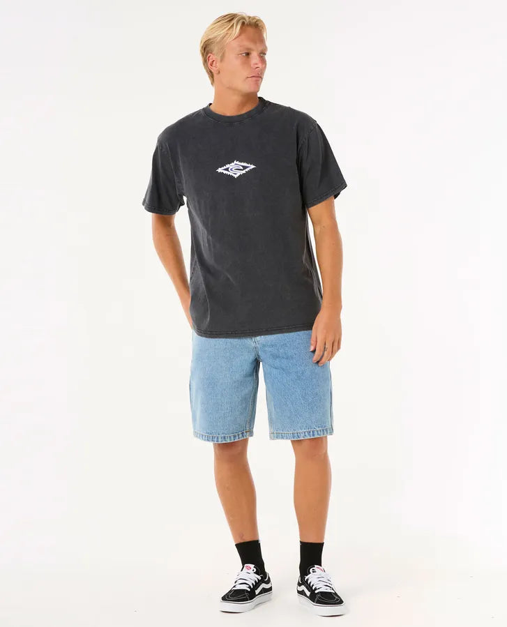 Rip Curl Raw Energy Sloth Tee | Black