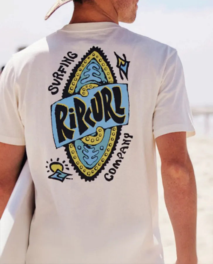 Rip Curl Shield Tee | Bone