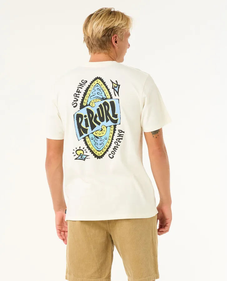Rip Curl Shield Tee | Bone