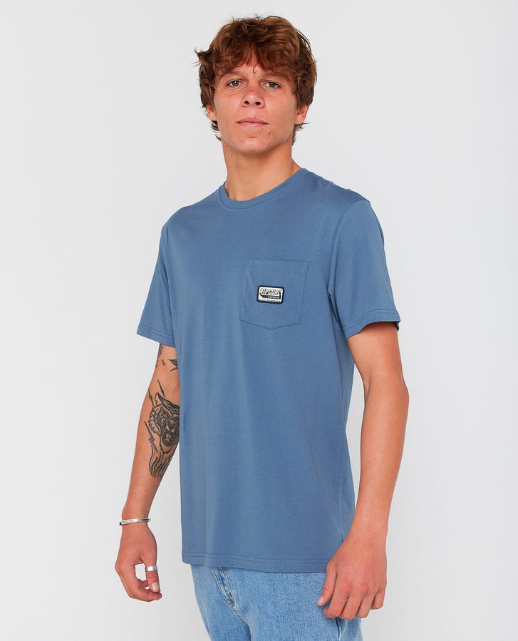 Rip Curl - Sportline Badge Tee | Bluefin