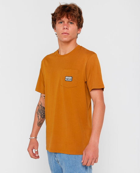 Rip Curl - Sportline Badge Tee | Bronzed