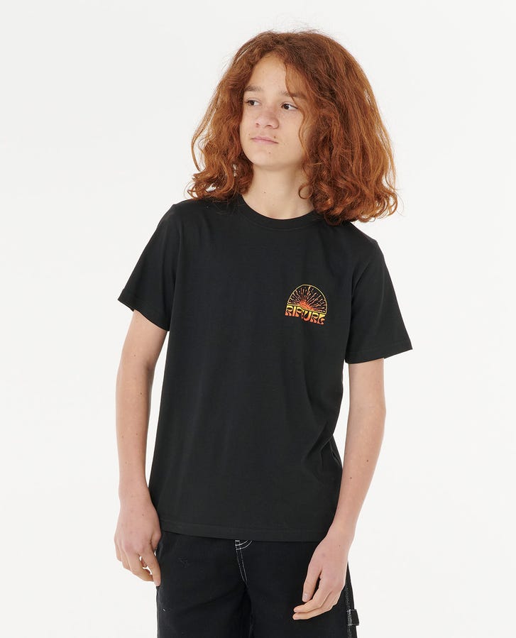 Rip Curl - Grateful Shred Boys Tee | Black