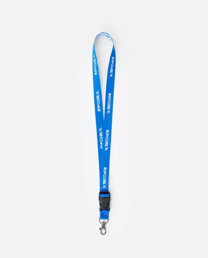 Rip Curl Brand Logo Surf Lanyard | Electric Cobalt