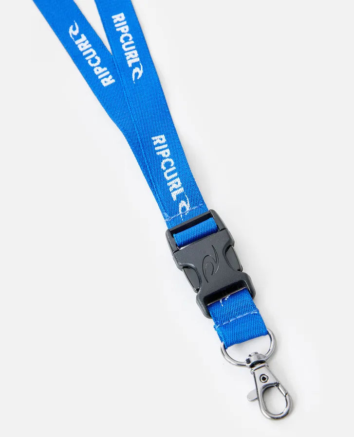 Rip Curl Brand Logo Surf Lanyard | Electric Cobalt