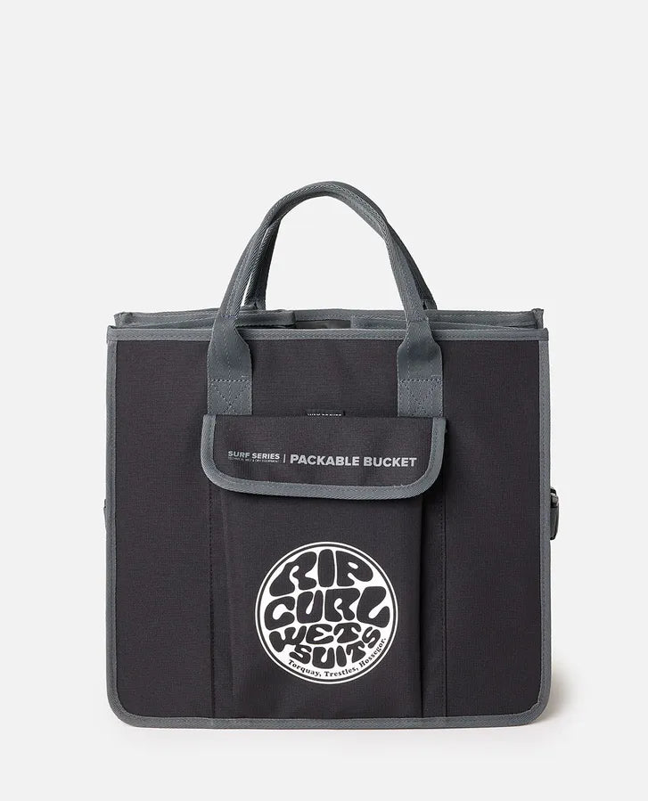 Rip Curl Surf Series Anti-Chaos Bucket | Black/Grey
