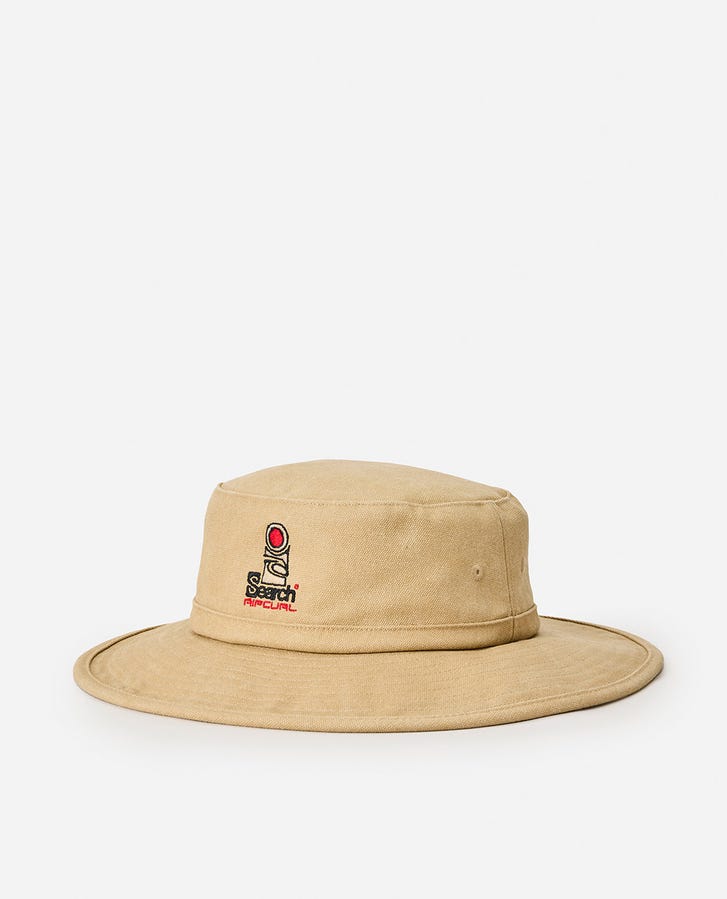 Rip Curl - Search Canvas Wide Brim Hat | Khaki