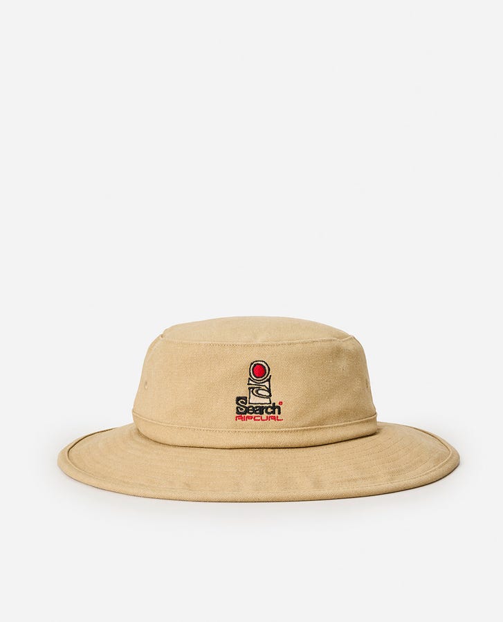 Rip Curl - Search Canvas Wide Brim Hat | Khaki