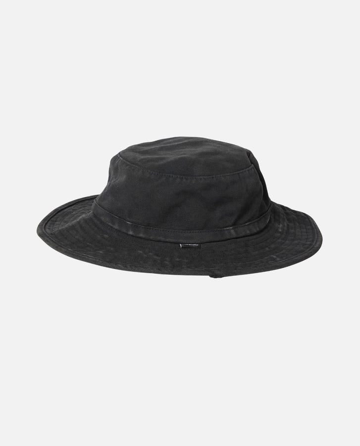 Rip Curl - Search Canvas Wide Brim Hat | Black