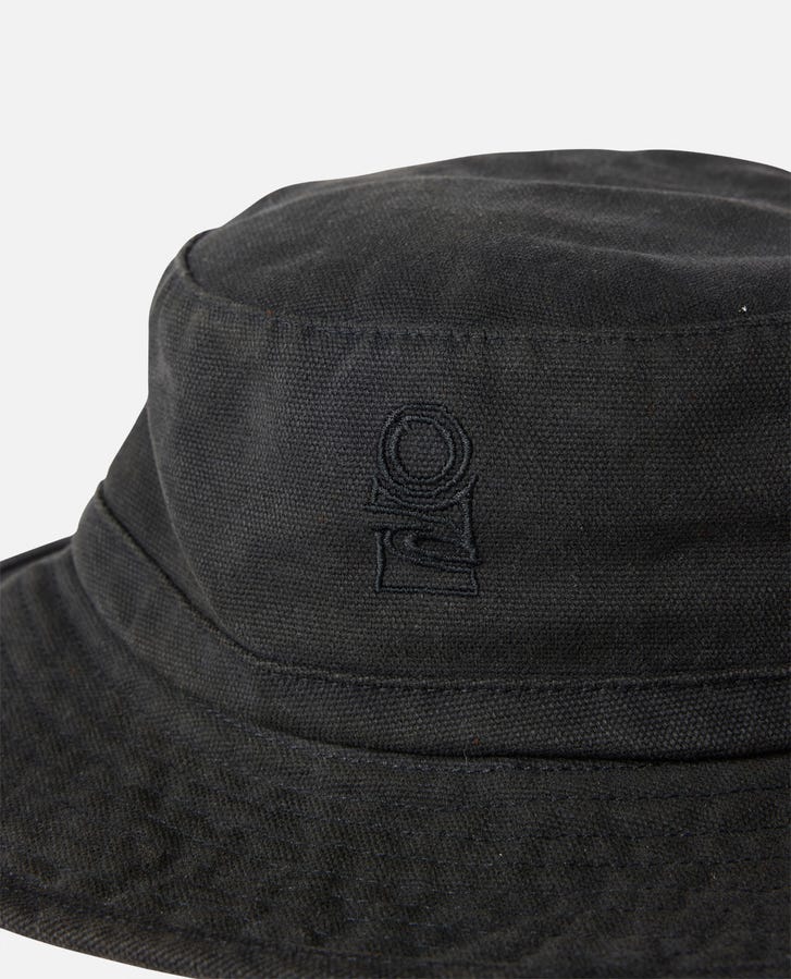 Rip Curl - Search Canvas Wide Brim Hat | Black