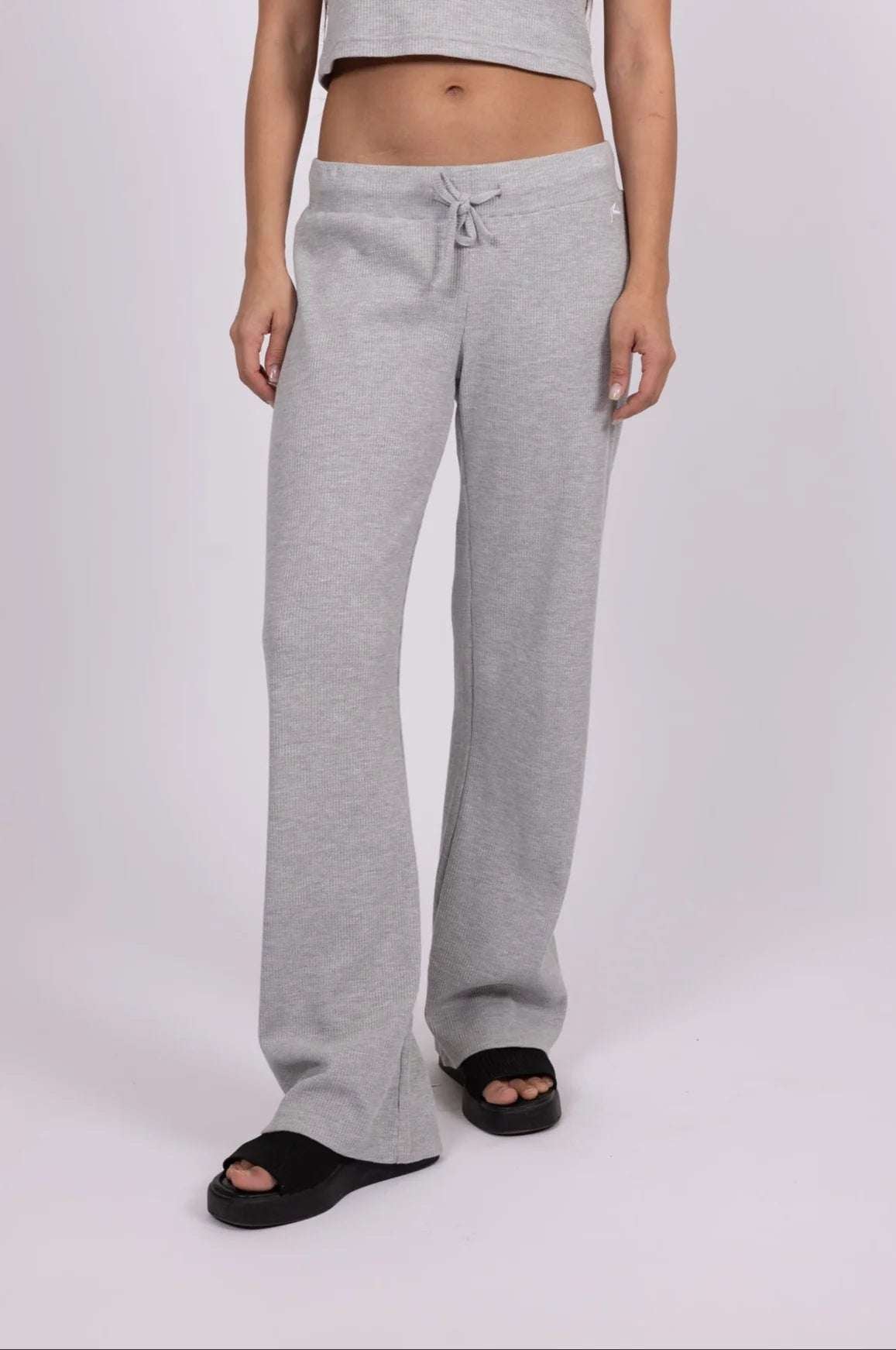 Rusty - Remi Low Rise Lounge Pant | Heather Grey