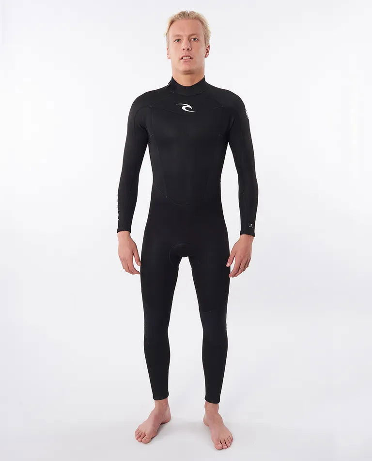 Rip Curl - Freelite Long-Sleeve 3/2mm GB Back Zip Wetsuit | Black - - Married to the Sea Surf Shop -