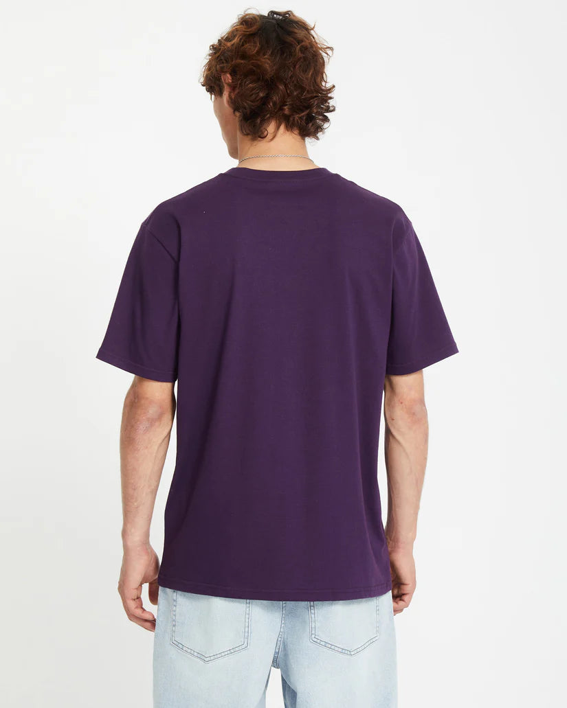 Volcom | Stone Blanks Basic Tee | Grape