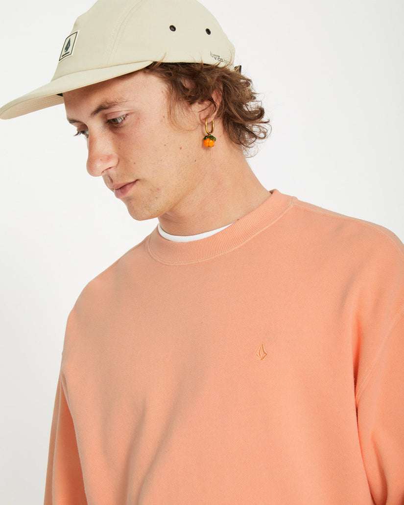 Volcom - Single Stone Sweatshirt | Pale Peach