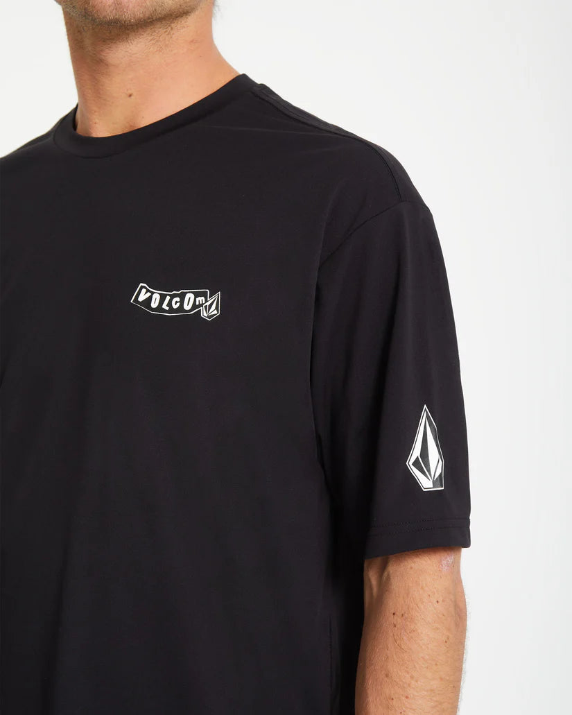 Volcom - Pistol Surf SS Rashguard | Black