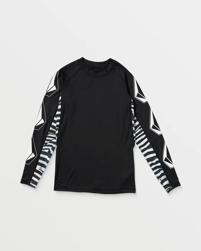 Volcom - Surf Vitals J Robinson Tight LS Rashguard | Black