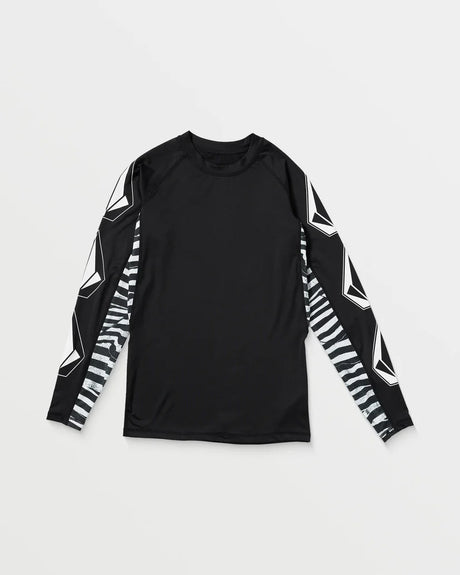 Volcom - Surf Vitals J Robinson Tight LS Rashguard | Black