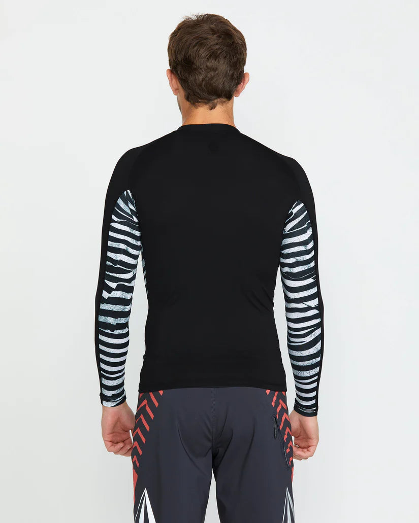 Volcom - Surf Vitals J Robinson Tight LS Rashguard | Black