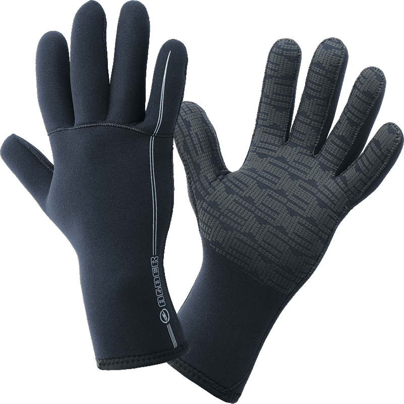 Alder - Junior Edge Wetsuit Gloves | Black - - Married to the Sea Surf Shop -