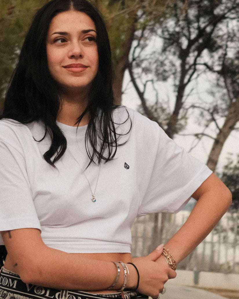 Volcom | Stone Blanks Up T-shirt | White