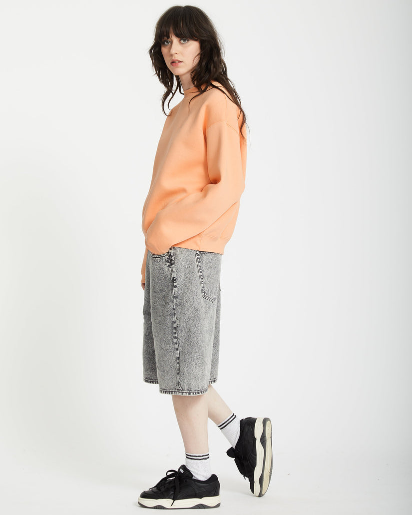 Volcom - Stone Heart Up Crew | Pale Peach