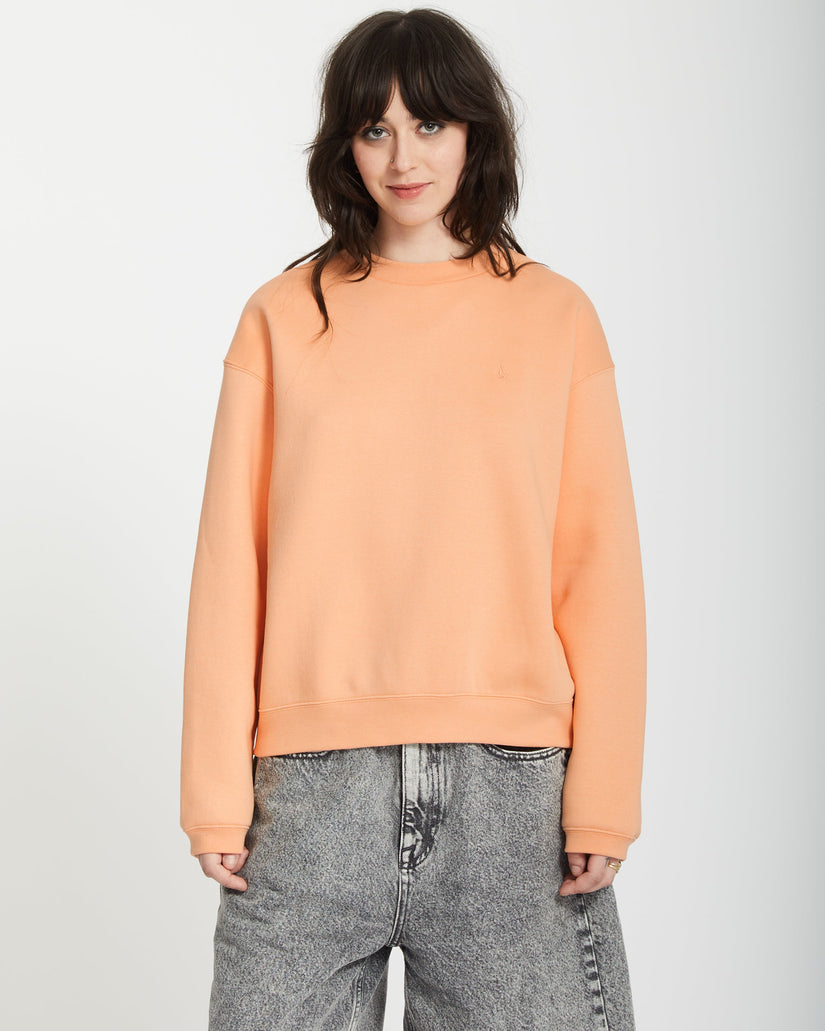 Volcom - Stone Heart Up Crew | Pale Peach