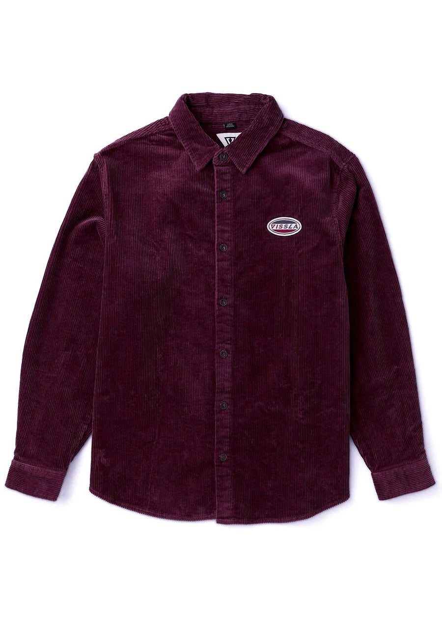 Vissla - Blinker Organic Shirt | Burgundy