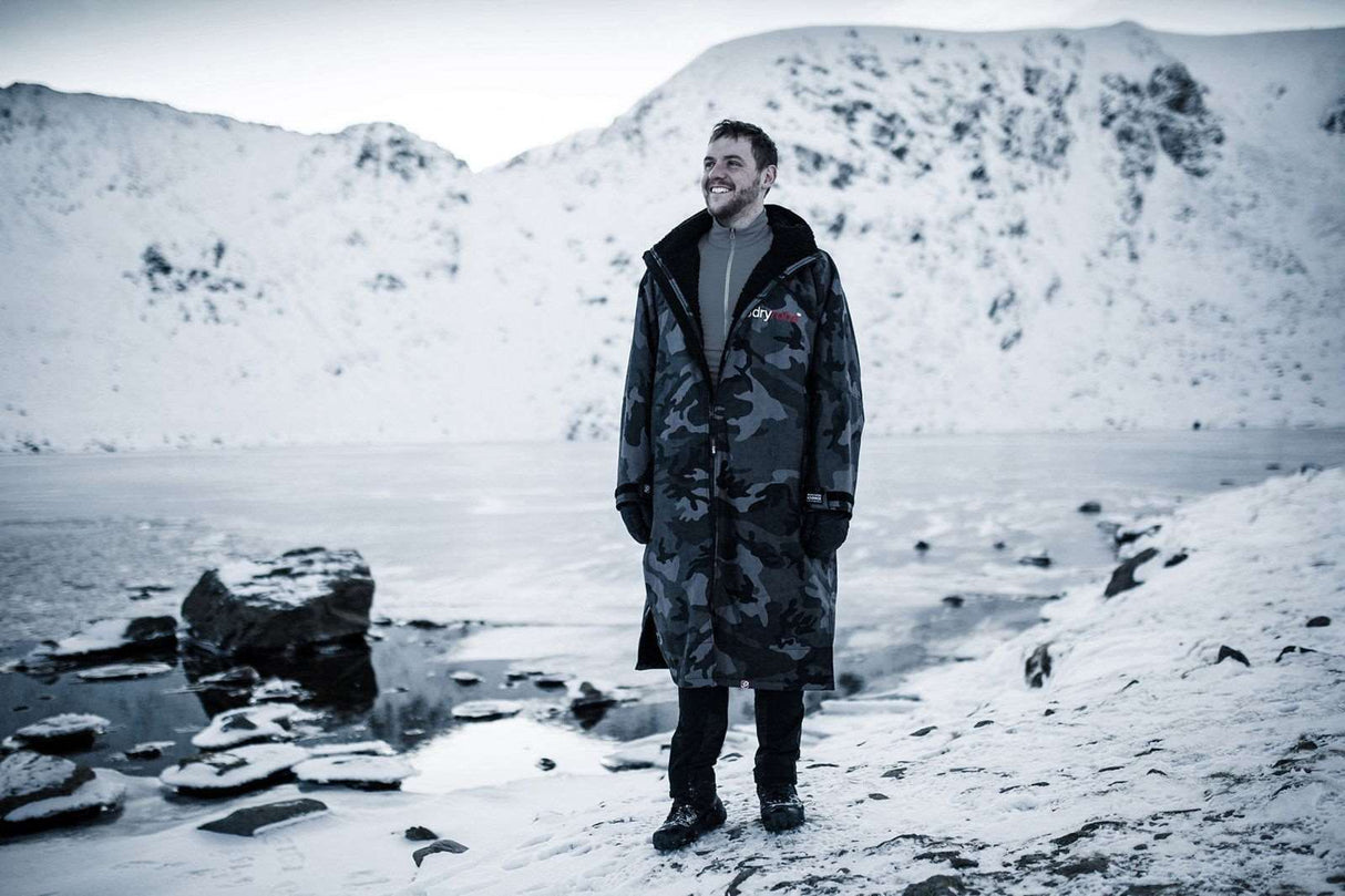 Dryrobe Advance - Black/Camo | Long Sleeve -  - Married to the Sea Surf Shop -