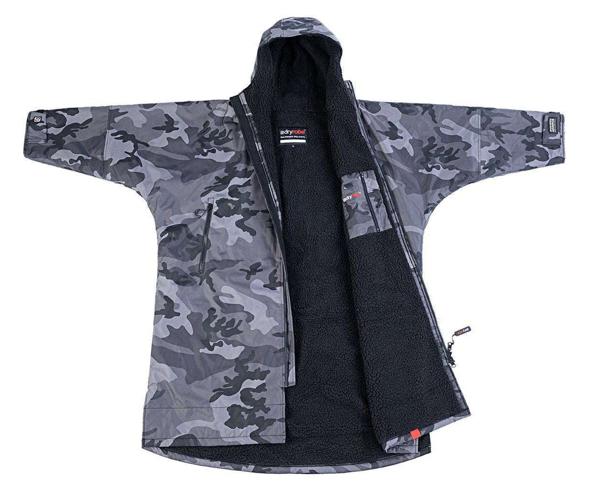Dryrobe Advance - Black/Camo | Long Sleeve -  - Married to the Sea Surf Shop -