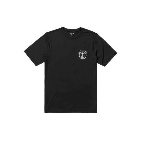 Captain Fin - Son Brilla Rash Vest Short Sleeve | Black -  - Married to the Sea Surf Shop -