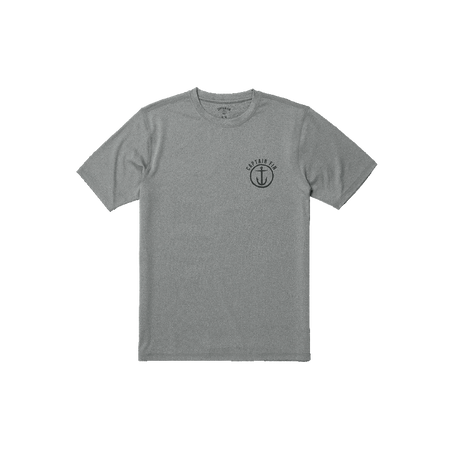 Captain Fin - Son Brilla Rash Vest Short Sleeve | Heather Grey -  - Married to the Sea Surf Shop -