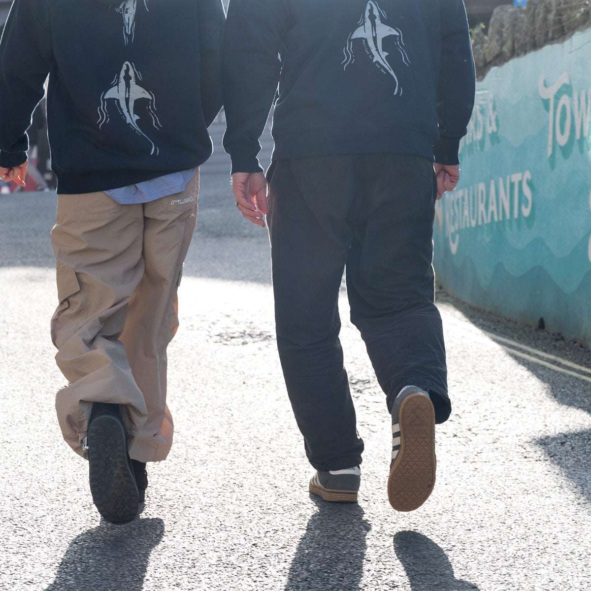 Chase Unisex Oversize Hood - Navy | Married to the Sea