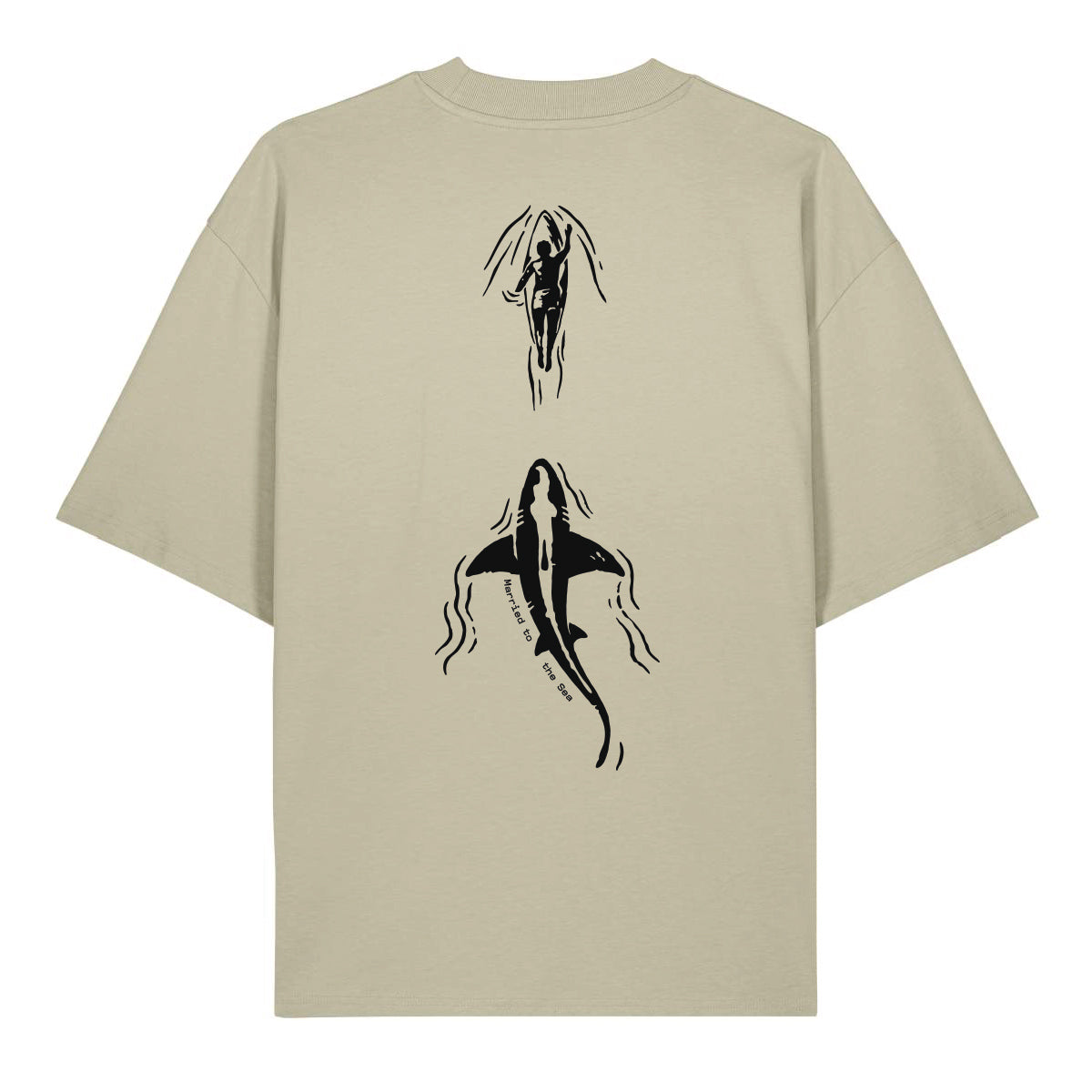 Chase Unisex T-Shirt - Stone | Married to the Sea