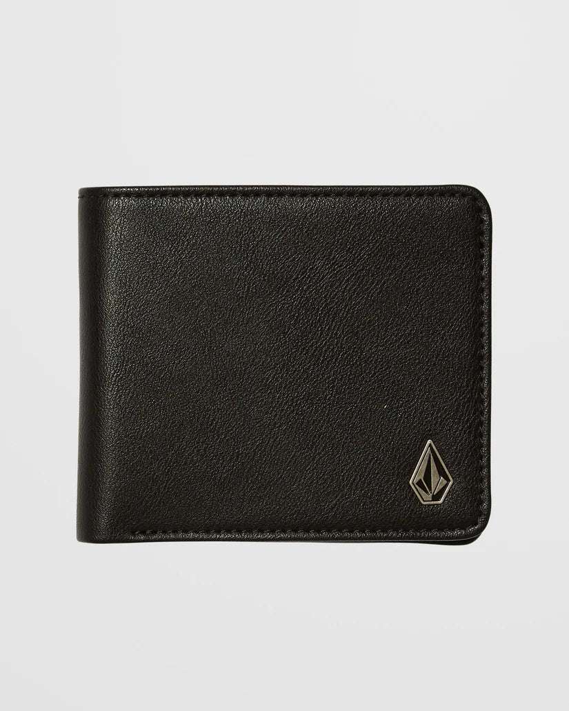 Volcom | Slim Stone PU Wallet | Black