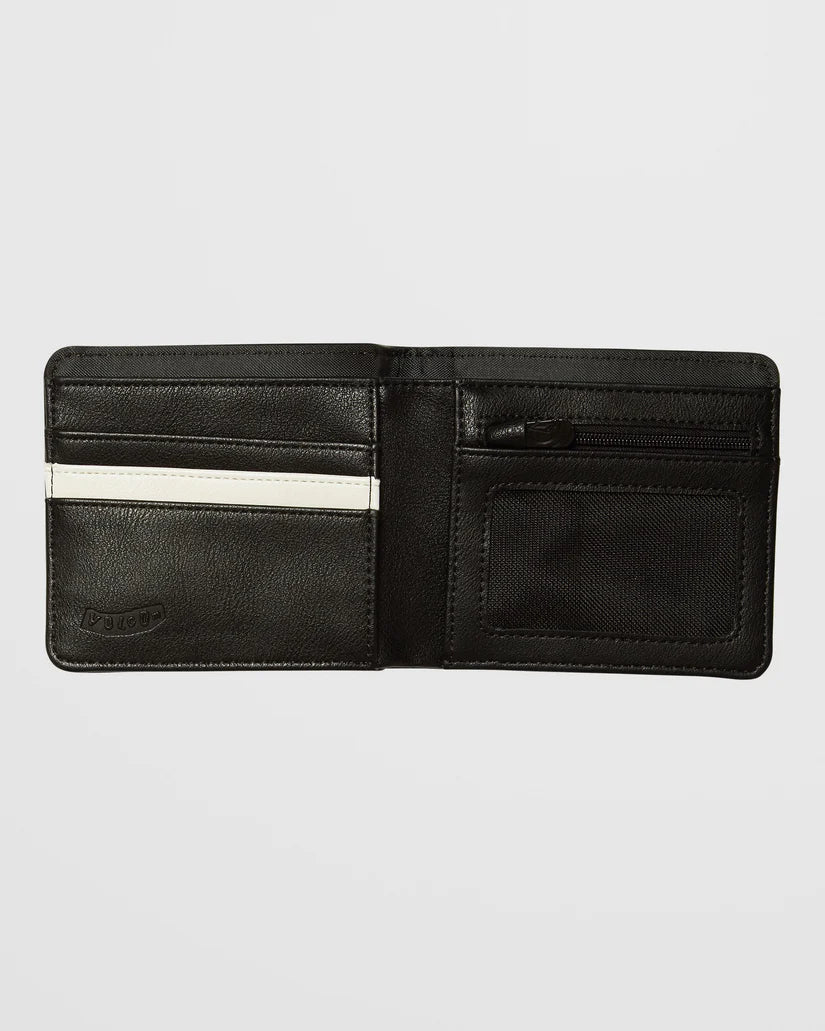 Volcom | Slim Stone PU Wallet | Black