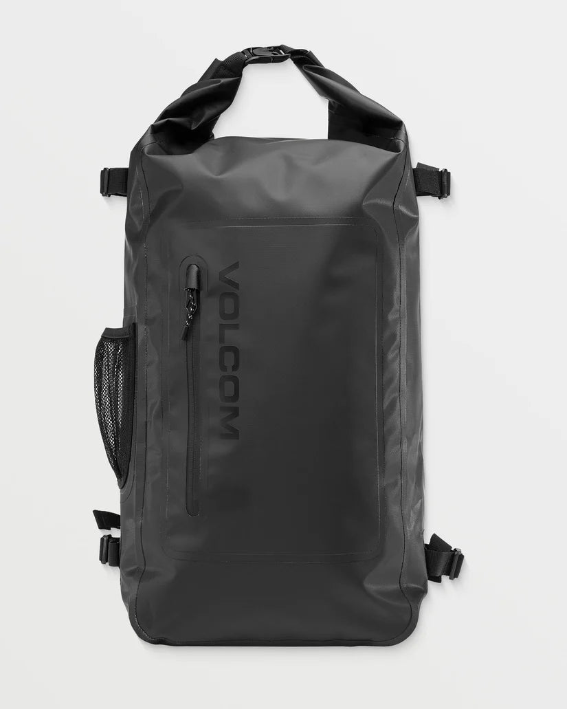 Volcom | Drystone Wet/Dry Roll Top Bag | Black