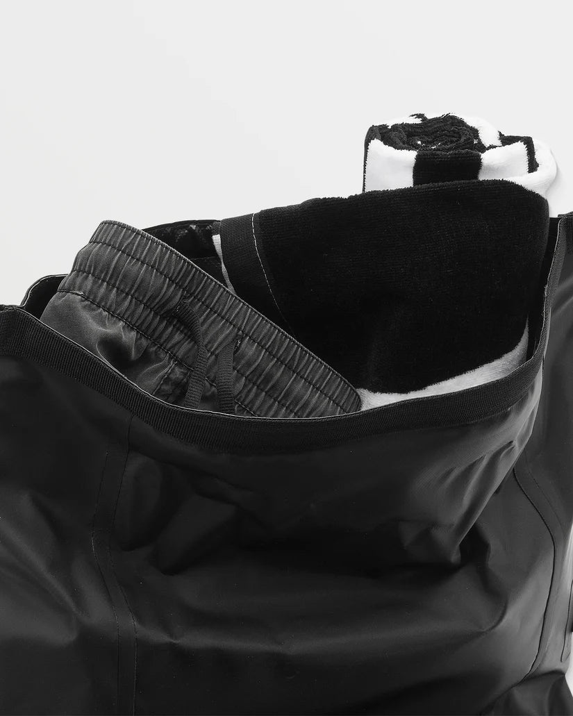 Volcom | Drystone Wet/Dry Roll Top Bag | Black