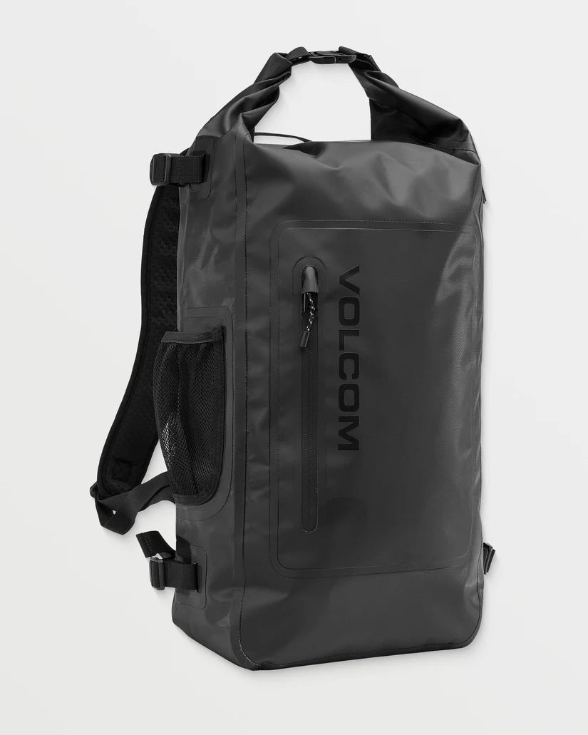 Volcom | Drystone Wet/Dry Roll Top Bag | Black