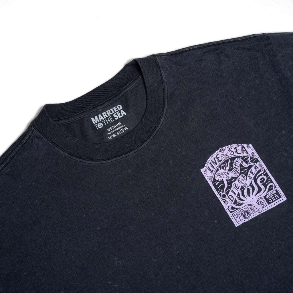 Octopus Tee - Heavy Stone Wash