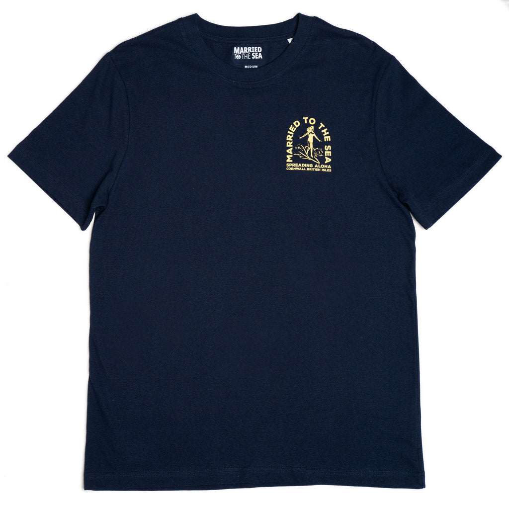 Surfer Girl T-Shirt | French Navy