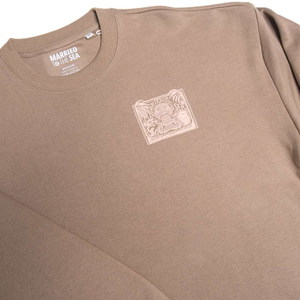 Monster Oversized Sweatshirt | Driftwood