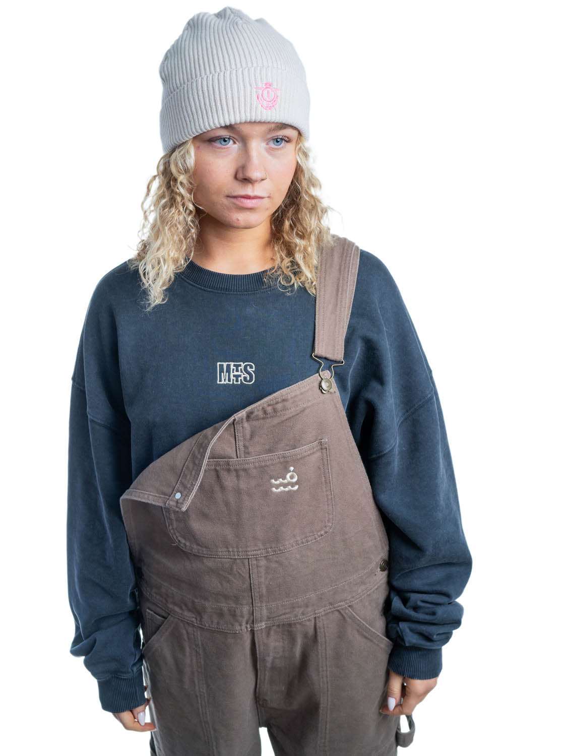 Setty - Duck Canvas Dungaree  - Walnut